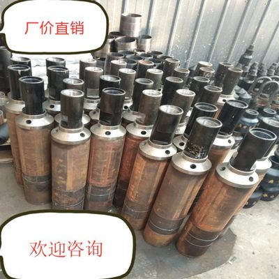 地质钻探勘探钻机泥浆泵配件取土器用土样盒50钻杆接手合金脑袋