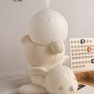 创意无火香薰灯散香器家用客厅卧室空气加湿器摆件小夜灯生日礼物