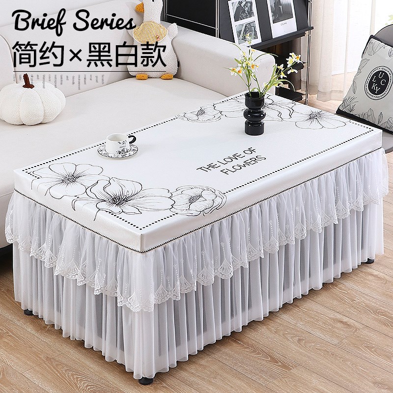 烤火桌子罩套202m5新款长方形电炉罩套防水防油烤火炉皮罩茶几罩