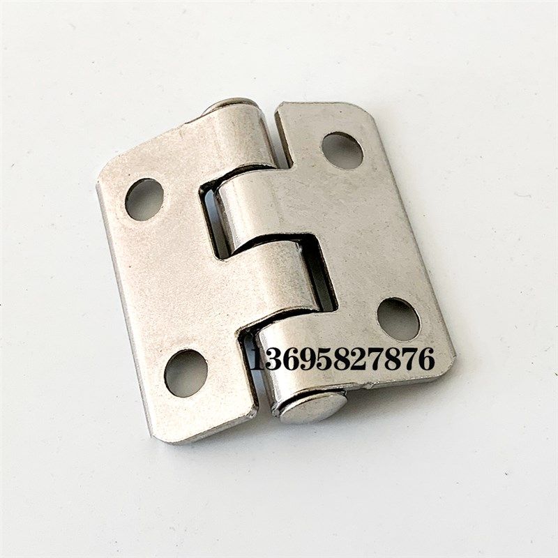 海坦 CL2f53-1 304不锈钢沉孔铰链标准机柜平面翻板折叠门合页