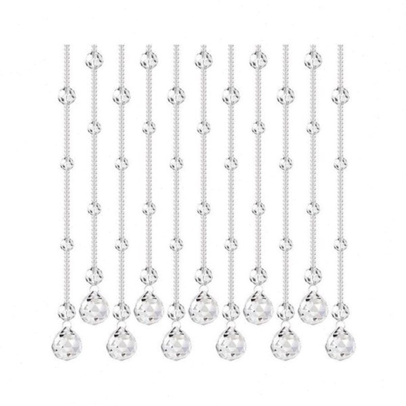 门帘珠帘水晶隔断帘过道客餐厅装饰屏风帘卧室卫生间厕所玄关珠炼