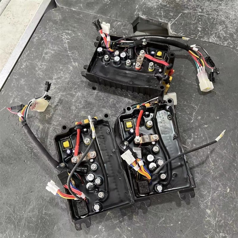 电动车增程d器控制器配件手动变频双步进60V72V三轮车四轮车全自