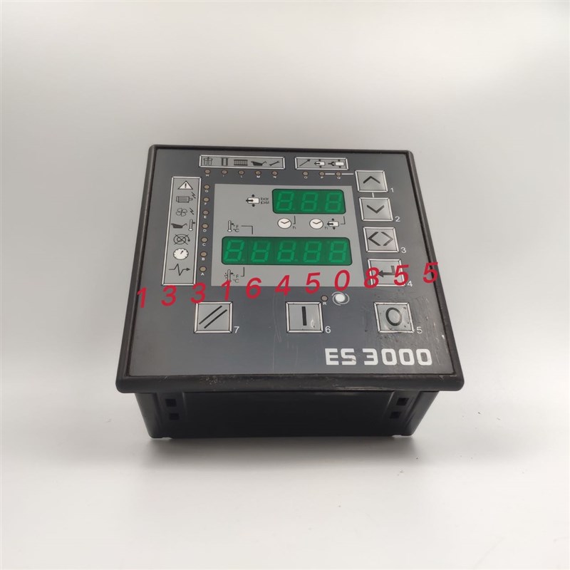 富达空压机控制器ESm3000电脑板控制面板2202560023显示器