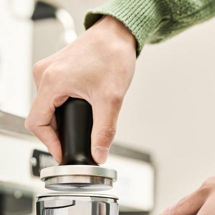 WPM惠家 咖啡机定位填压器不锈钢压粉器压粉锤压粉器具压咖啡粉