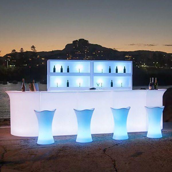 户外防水发光吧台KTV室外可移动酒吧餐厅前台清吧调酒台桌椅组合,商业/办公家具,酒吧桌,淘宝优惠券,粉丝福利购,淘宝优惠卷