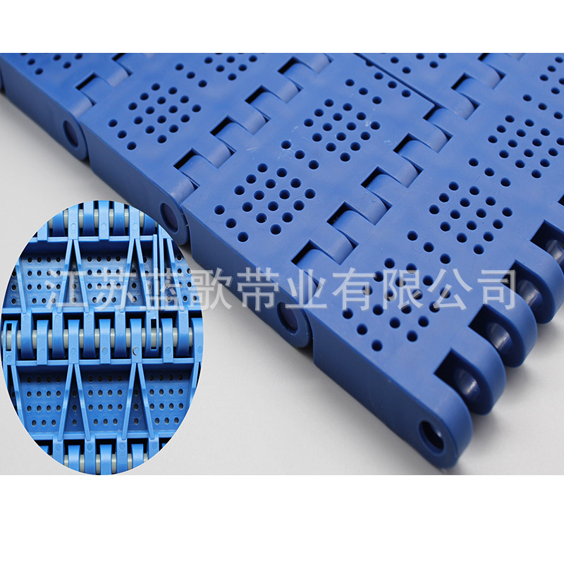 【蓝歌NANG】物流输送线长滚珠网带 输送机网带链板塑料网带厂家