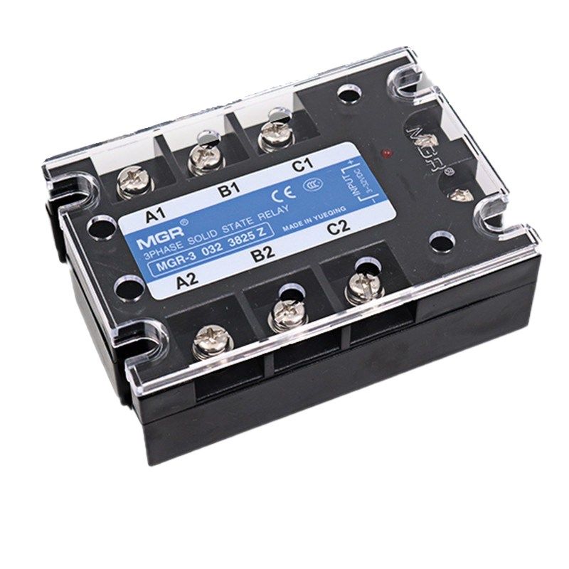 美格尔200A80A60A大功率380V三相固态继电器MGR-3 40DA直流控交流