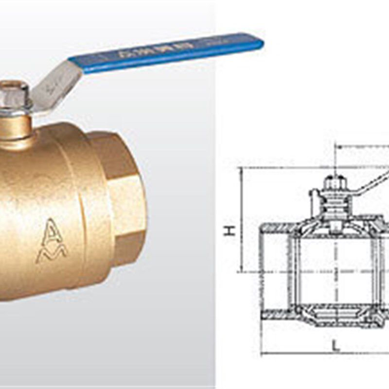 正品埃美柯208黄铜加厚直通大流量开关水管总阀DN25(1寸)专卖店
