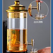 玻璃泡酒瓶 密封大容量高硼硅酒瓶 广口泡酒桶酒坛