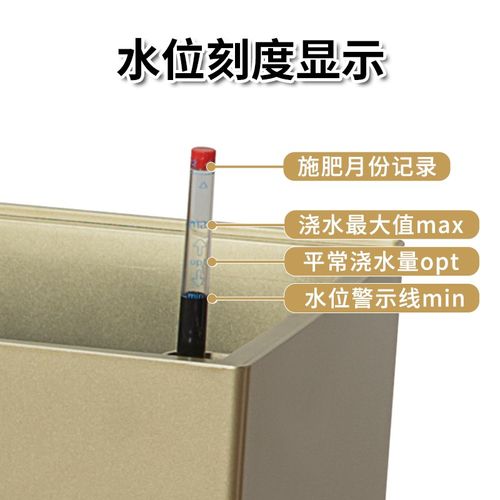 客厅绿植大花盆长方形隔断种植箱自动吸水懒人花盆阳台花箱长条型