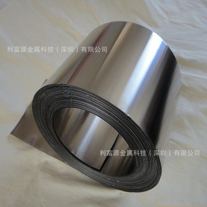 镍合金带纯镍片N4/N6超薄纯镍箔 精密进口纯镍带激光切割镍片定制