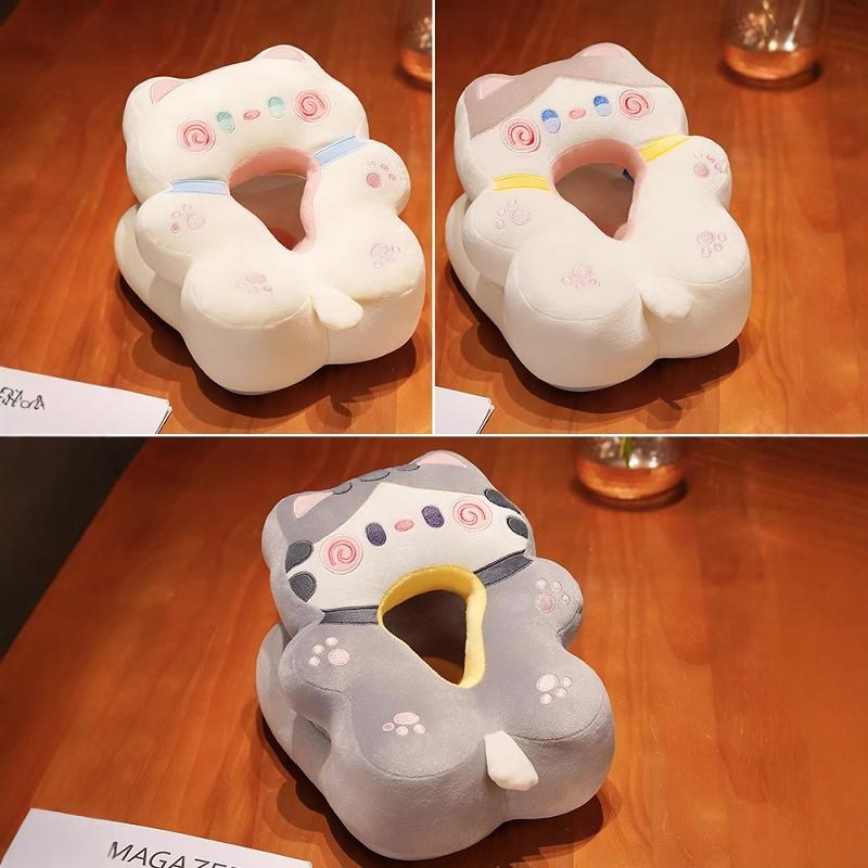 午睡冰丝枕趴睡枕办公室抱枕午休小学生通用课桌睡觉枕头儿童桌枕