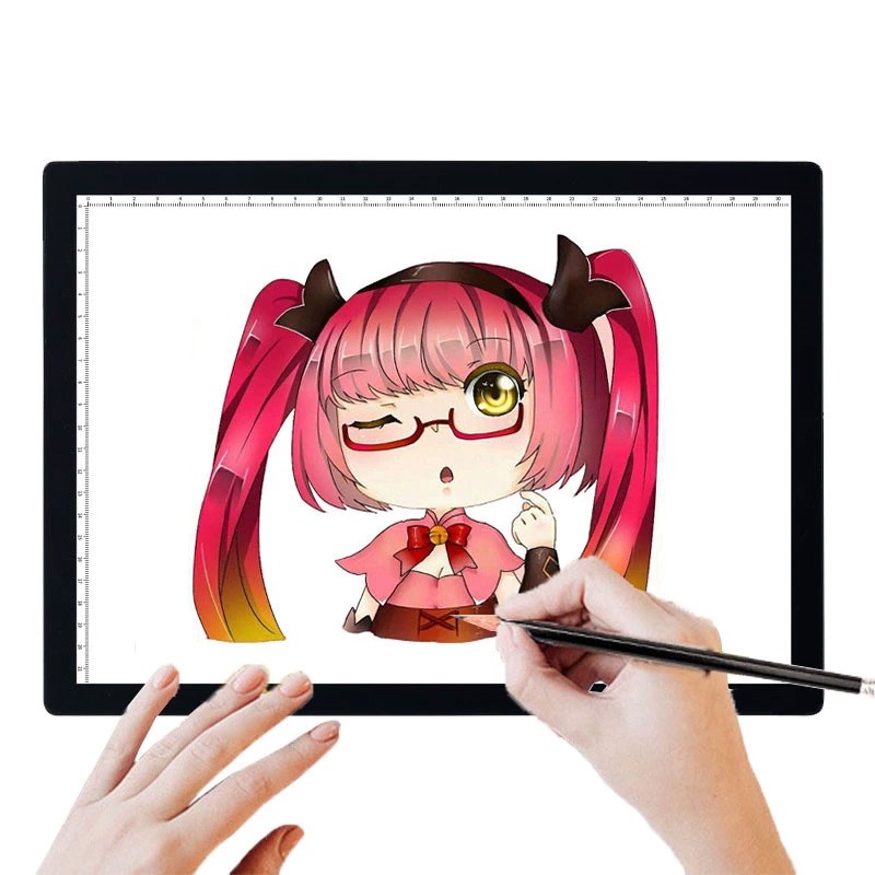 拷贝台临摹板A5A4A3A2拷贝板LED透写书法画画神器透光签字练习板