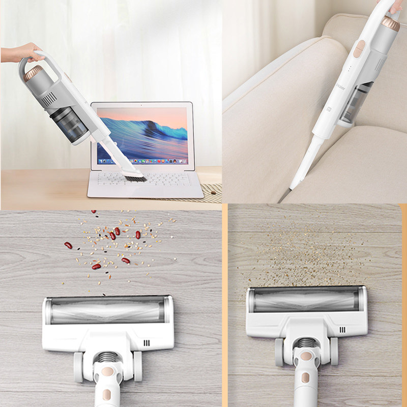 海尔无线吸尘器家用手持小型轻量大吸力除螨车载宠物吸猫狗毛G17W