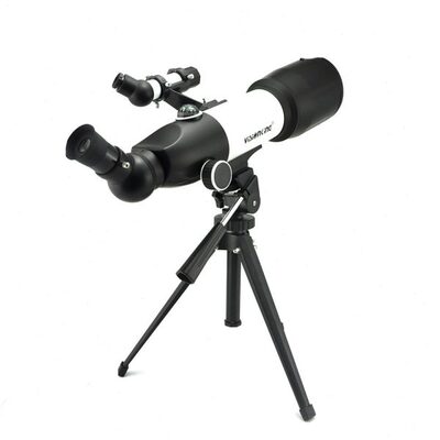 视界王70350天文望远镜 高倍高清微光夜视正像100倍入门天地两用