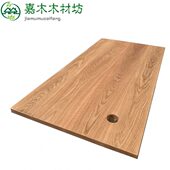 红橡木实木板材 原木定制台面板加工窗台楼梯踏步板木方料餐桌面