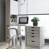 简约烤漆五斗柜卧室储物柜主卧床尾斗柜轻奢现代白色抽屉收纳柜子