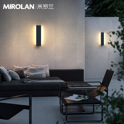 洗墙灯户外防f水外墙灯庭院壁灯别墅室外花园壁灯院墙壁灯装饰灯