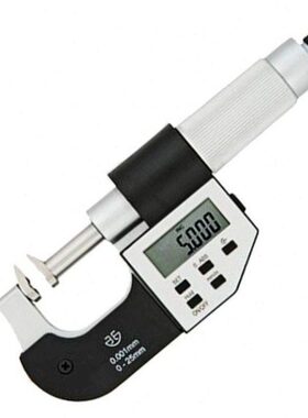 青海电子鸭嘴千分尺0-25 25-50mm高精度0.001数显鸭嘴外径分厘卡