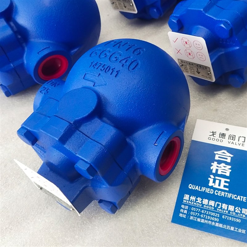 斯派莎克疏水d阀GGG40铸铁螺纹FT14-10浮球式6分1寸蒸汽输水阀DN2