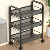 卫生间夹缝置物架浴室洗手间落地小推车缝隙多层收纳架厕所窄架子