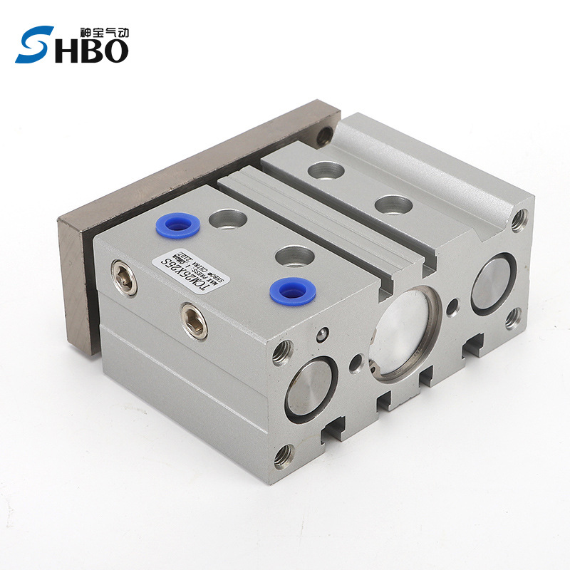 三杆三轴小型气动大推力气缸TCM/MGPM32X40X50X25X30X75X100*150