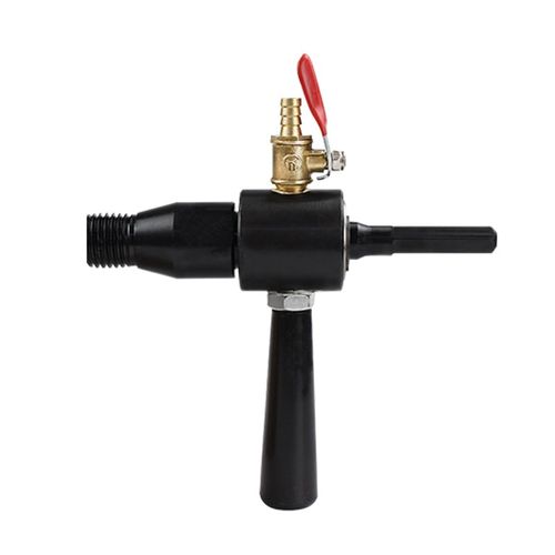 电锤转水钻机转换接头冲击钻改注水器钻头电钻变加水连接杆工具