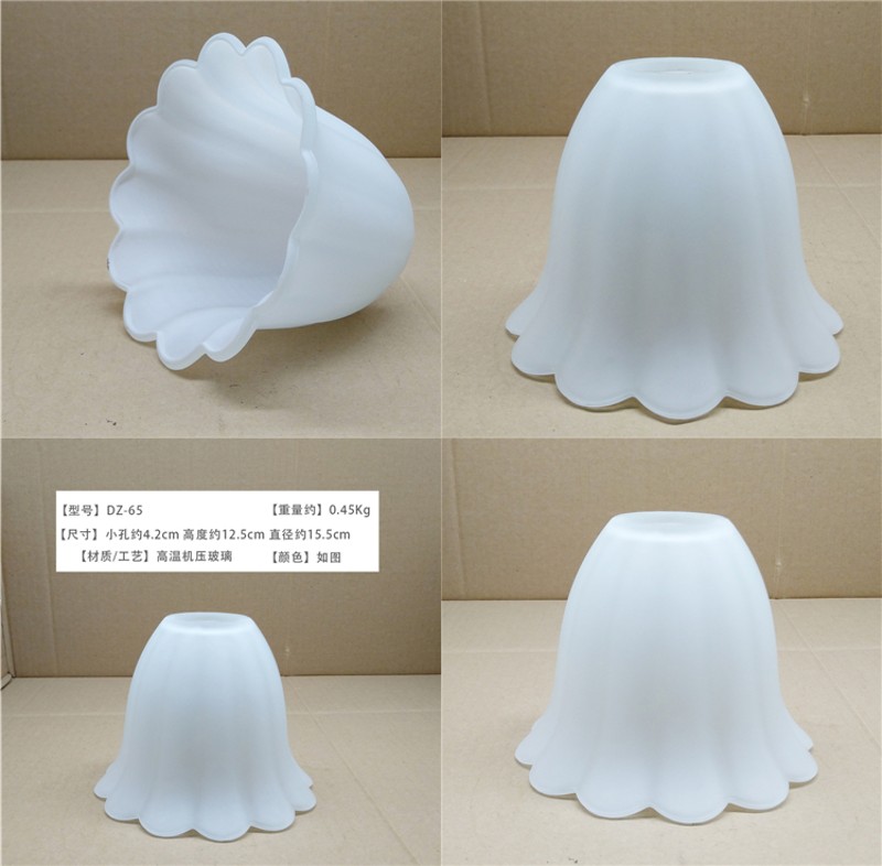 创意灯小款灯具配件玻璃灯罩欧式磨砂E27吊灯风扇壁灯床头灯台灯