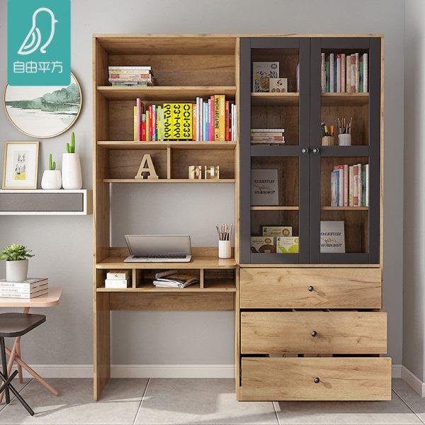 小户型转角桌一体靠墙客厅多功能学习桌现代简约办公桌实木定制zy,住宅家具,转角桌,淘宝优惠券,粉丝福利购,淘宝优惠卷