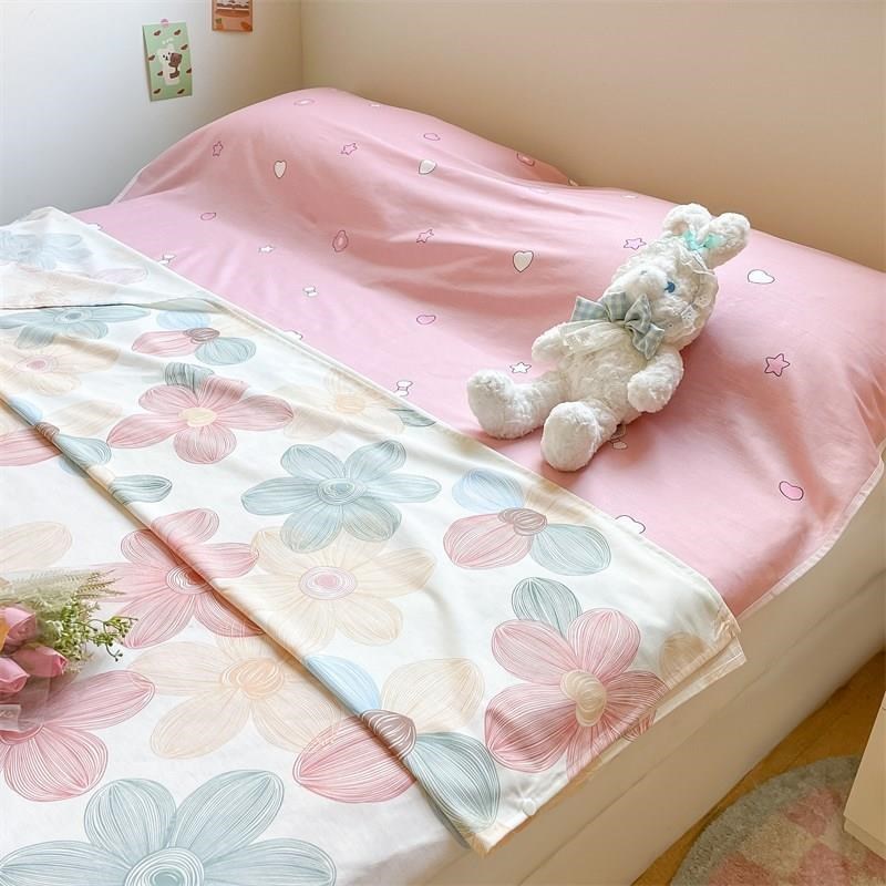 全棉住酒店隔脏睡袋外出差一体式被罩四件套可携式旅Z行床单被套