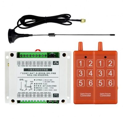 110V220V12V-24V-36V 6路工业电源灯具家电开关水泵电机家电控制