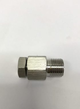 m10x1-M16x1.5 不锈钢内外丝转接头 内螺纹m10x1 外螺纹m16x1.5