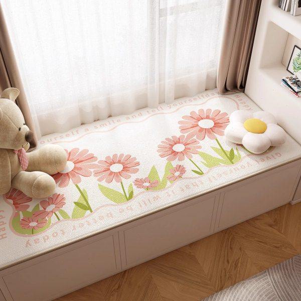 卧室窗台飘窗垫轻奢高级感阳台防滑坐垫四季通用可裁剪可定制地毯,居家布艺,飘窗垫,淘宝优惠券,粉丝福利购,淘宝优惠卷