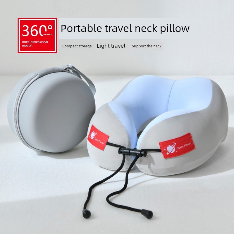 记忆泡沫ue型枕,长途旅行枕,飞机枕,颈椎枕,便携式u型枕