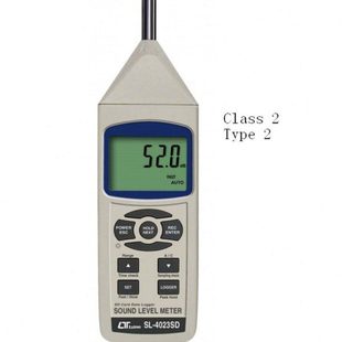 台湾路昌记忆式噪音计SD卡数据型记录仪声级计分贝仪器SL-4023SD