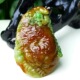 三彩虎牌吊坠 手工精雕 缅甸天然A货玉石翡翠 老坑冰种