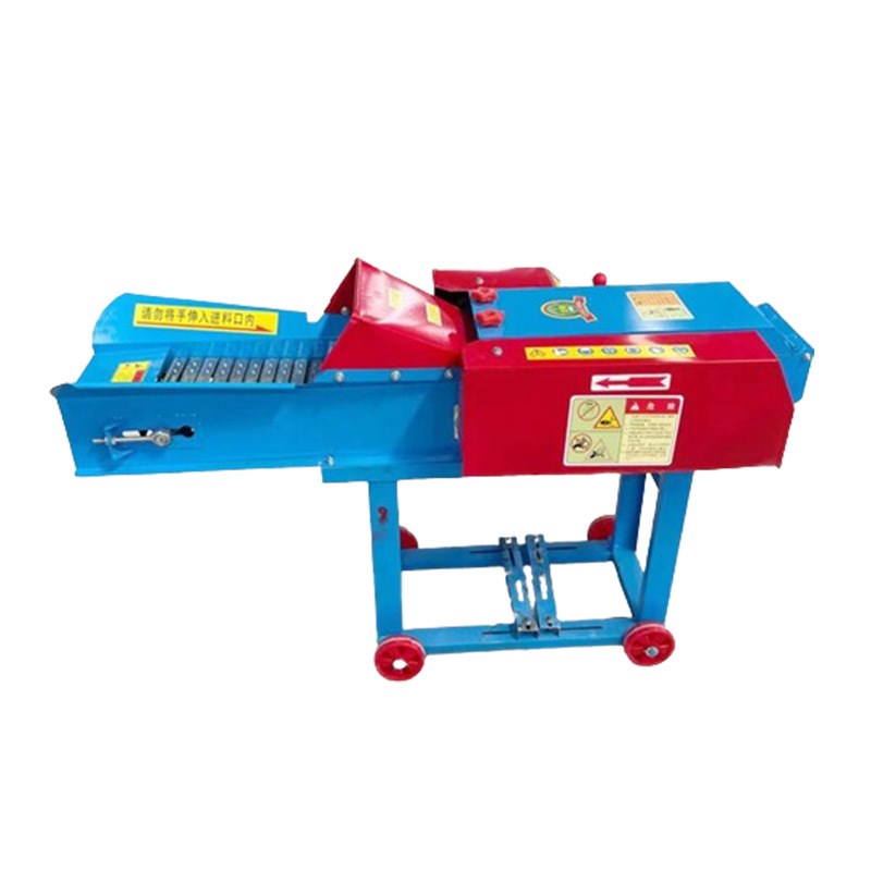 新款小型铡草机羊牛羊玉米秸秆破碎机甜象草红薯藤铡草揉丝机