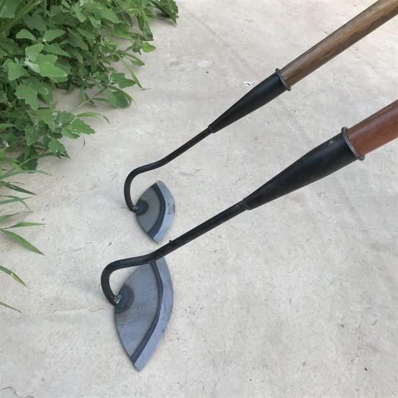 小锄头家用老式挖地多功能除草z种菜种花M冬笋专用全钢锻打空心农