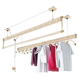 郁金香晾衣架升降配件通用手摇器动滑轮双杆手柄阳台衣架把手