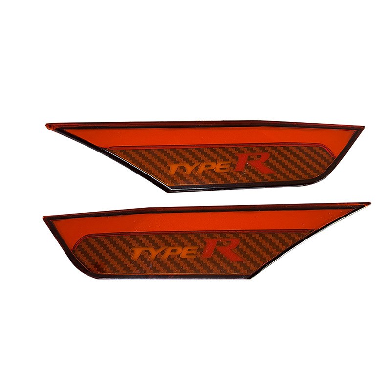 适用于十代思域叶子板灯 16-21款思域改装LED日间行车灯流光转向