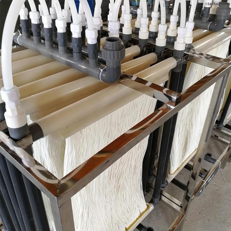 帘式MBR膜组件PVDF增强型MBR生物反应器污水处理浸入式MBR膜片