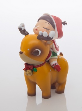 白夜童话 艺术家贾晓欧 设计师创意装饰摆件小饰品圣诞节新年礼品