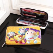 儿童钱包卡通可爱大容量多隔层学生男童女童手提长款 钱包