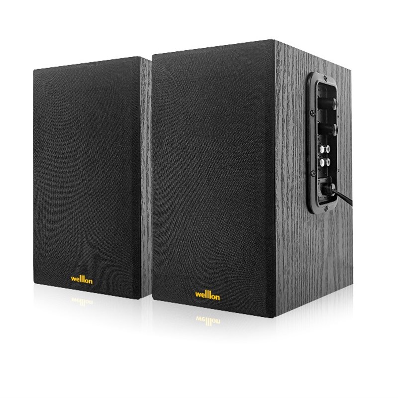 惠隆电竞音响 家用高保真度木质对箱 多媒体教室壁挂音响清晰度高