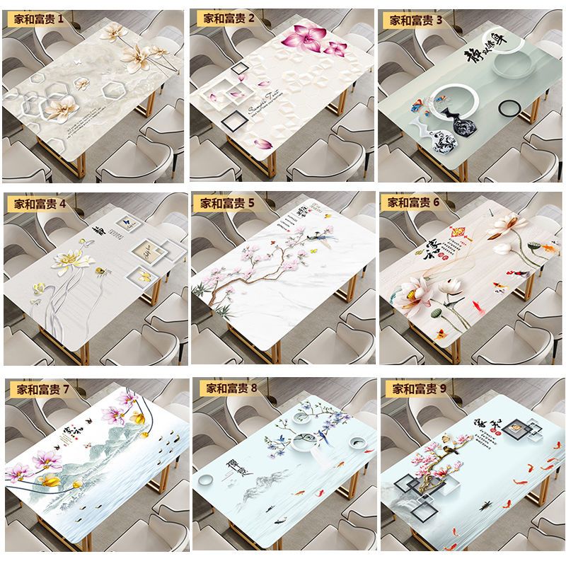 单独桌面板长方形钢化玻璃定做防爆耐高温正方形家用定制茶几餐桌