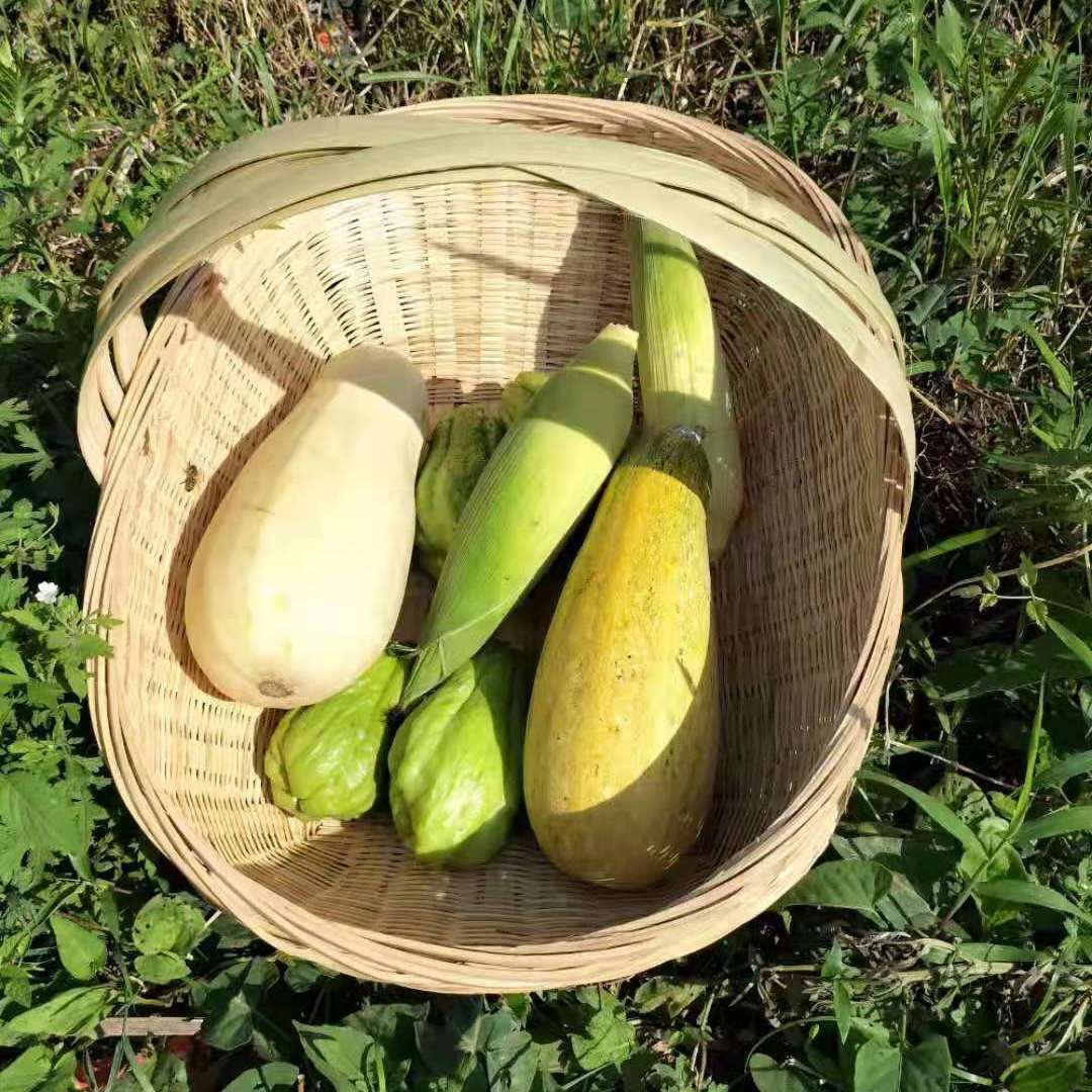 手工竹编织买菜篮子家用环保购物篮手提篮竹篮子鸡蛋水果篮竹筐篮