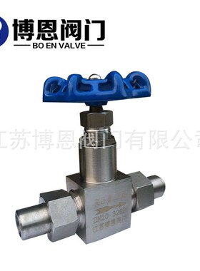 厂价直销BEHJ91-16不锈钢卡套直通截止阀高温高压针型阀