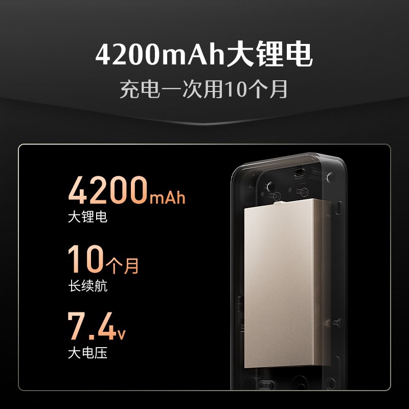 德施曼智能门锁全自动指静脉家用防盗门密码锁智能锁小嘀Q2S新品