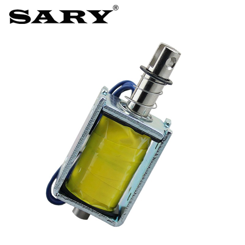 LY-078直流推拉式电磁铁12v24v强力牵引电磁铁伸缩杆可长时间通电