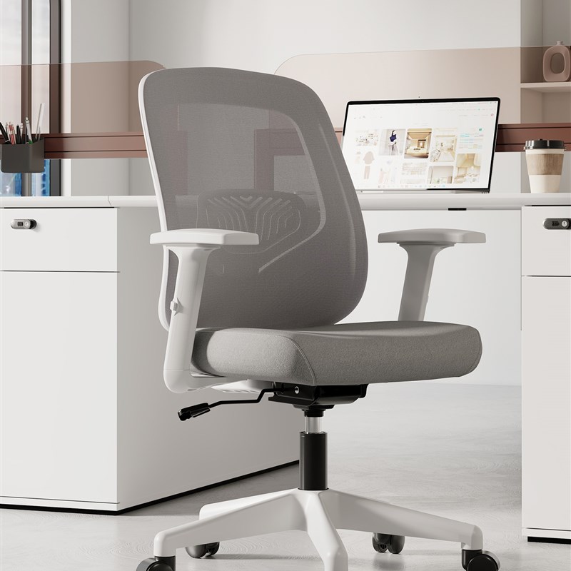 办公椅办公室舒适久坐电脑椅家用职员椅子靠背升降转椅人体工学椅
